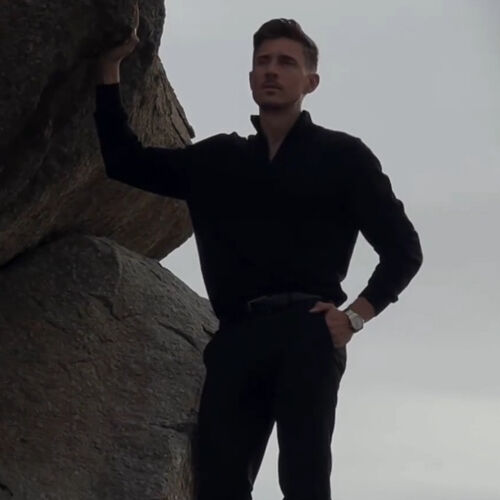 Pull camionneur en cachemire